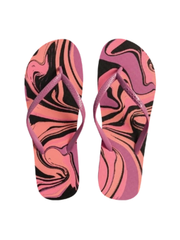 Tongs rigolotes Couleurs liquides