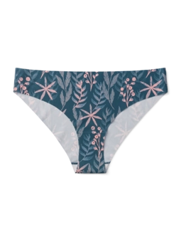 Veselé dámské bezešvé kalhotky Noční luční tráva