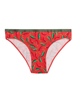 Culotte rigolote pour femmes Piment rouge