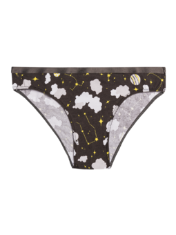 Culotte rigolote pour femmes Ciel nocturne étoilé