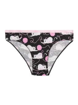 Culotte rigolote pour femmes Chat et balle