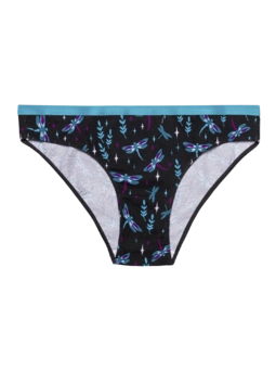 Culotte rigolote pour femmes Libellules durant la nuit