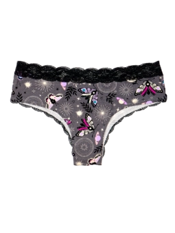 Culotte en dentelle pour femmes Papillons de nuit