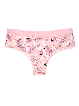 Culotte en dentelle pour femmes Brise rose
