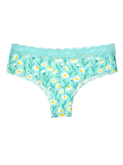 Culotte en dentelle pour femmes Camomile turquoise