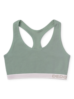 Bralette vert sauge pour femmes