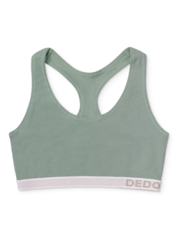 Bralette vert sauge pour femmes