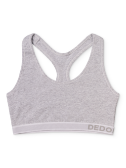 Bralette gris mélange pour femmes