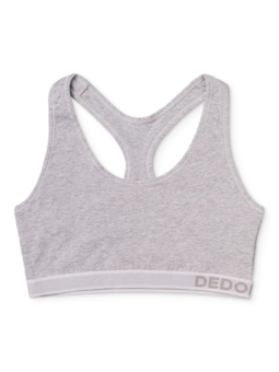 Bralette gris mélange pour femmes