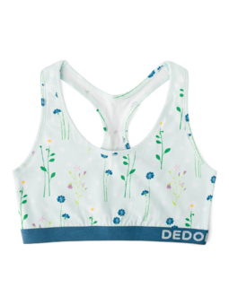 Bralette rigolote pour femmes Fleurs de prairie