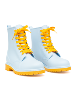 Light Blue Women's Rain Boots