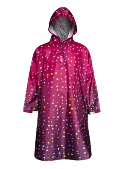 Manteau de pluie Points bordeaux