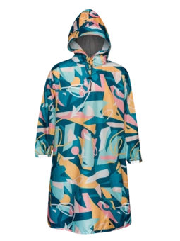 Manteau de pluie rigolo Géométrie colorée