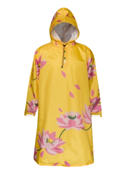 Manteau de pluie rigolo Nénuphars d’été