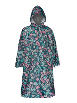 Manteau de pluie rigolo Feuilles et insectes