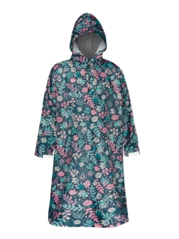 Manteau de pluie rigolo Feuilles et insectes