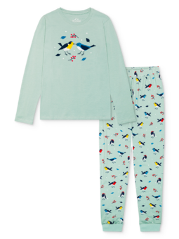 Pyjama rigolo pour femmes Oiseaux chanteurs