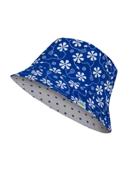 Chapeau bob rigolo Cyanotype