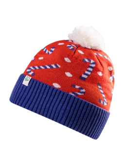 Bonnet tricoté et rigolo Panda ludique