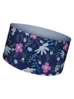 Bandeau fonctionnel rigolo Fleurs violettes