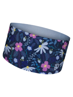 Bandeau fonctionnel rigolo Fleurs violettes