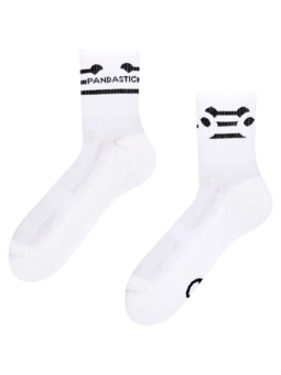 Chaussettes mi-mollet fonctionnelles rigolotes Pandastique