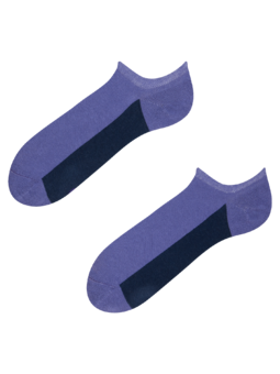 Irisově modré ponožky do tenisek Pata