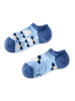 Veselé ponožky do tenisek Styloví holubi