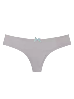 Culotte brésilienne grise pour femmes