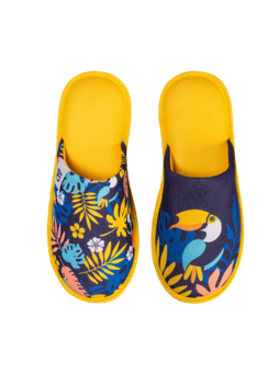 Veselé papuče Tropický tukan