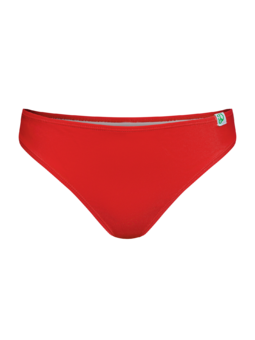 Bragas de bikini rojo