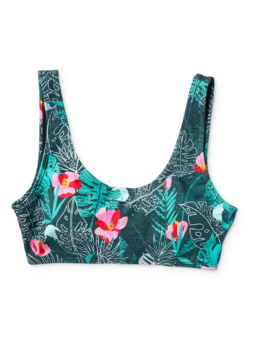 Haut de bikini de sport rigolo Forêt tropicale