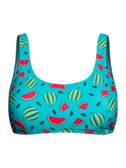 Lustiges sportliches Bikinioberteil Wassermelonensaison