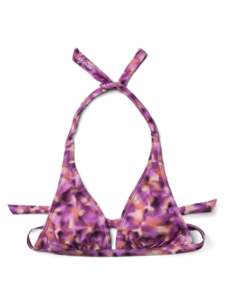 Lustiger Bikinioberteil in Triangelform Rosa Tarnfarbe