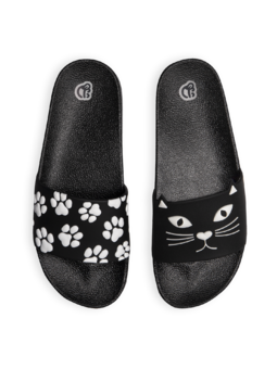 Veselé pantofle Kočka