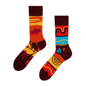 Veselé ponožky Afrika