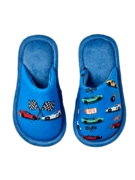 Pantoufles rigolotes pour enfants Voitures rapides