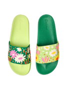 Sandales rigolotes pour enfants Fleurs de jardin