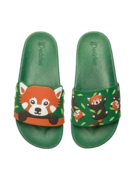 Sandales rigolotes pour enfants Panda roux