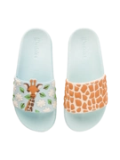 Sandales rigolotes pour enfants Girafe mignonne