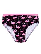 Culotte rigolote pour filles Cœurs et Flamants roses