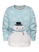 Veselý detský vianočný sveter Čas snehu