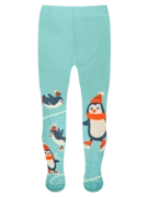 Veselé dětské punčošky Tučňáci a led