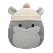 SQUISHMALLOWS Činčila s čepicí – Camilo, 20 cm