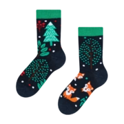 Chaussettes rigolotes pour enfants Renard roux