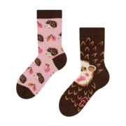 Chaussettes rigolotes pour enfants Hérisson