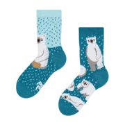Chaussettes rigolotes pour enfants Ours polaires