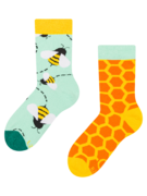 Chaussettes rigolotes pour enfants Abeillettes