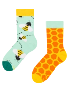 Chaussettes rigolotes pour enfants Abeillettes