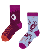Chaussettes rigolotes pour enfants Araignées drôles